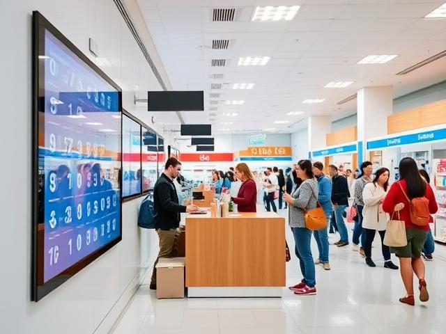 Q-Manager in Retail outlets, Stores
