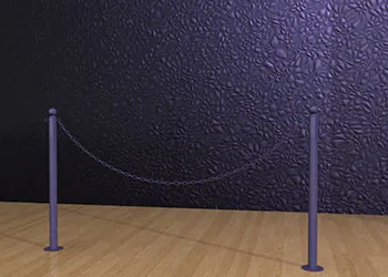 Chain Post - Floor Mount