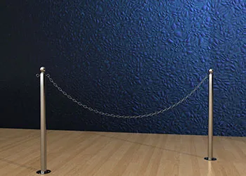 Chain Post - Floor Mount