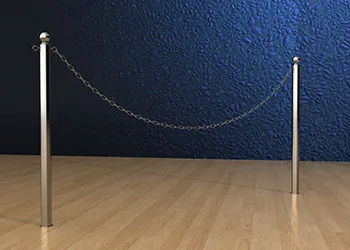 Chain Post - Floor Socket